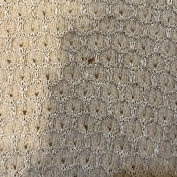 Vintage Burberryhand knit men’s cardigan